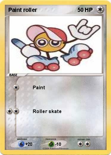 Pokemon Paint roller