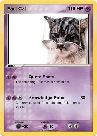 Pokemon Fact Cat