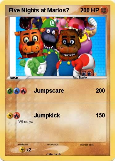 Pokemon Five Nights at Marios?