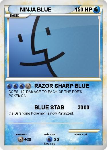 Pokemon NINJA BLUE
