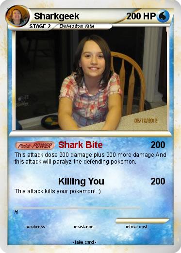 Pokemon Sharkgeek
