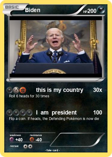 Pokemon Biden