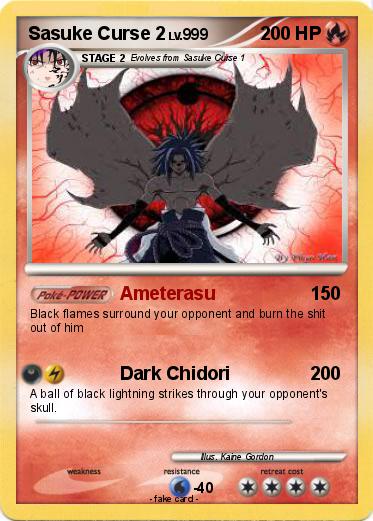 Pokemon Sasuke Curse 2