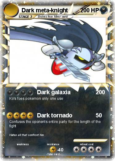 Pokemon Dark meta-knight