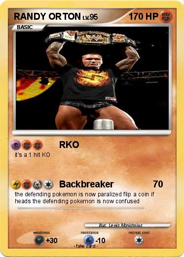 Pokemon RANDY ORTON