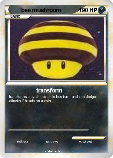 Pokemon bee mushroom