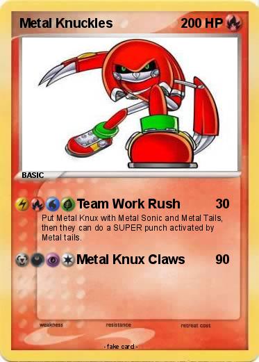 Pokemon Metal Knuckles