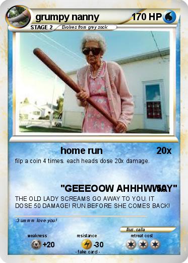 Pokemon grumpy nanny