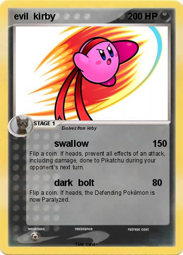 Pokemon evil  kirby