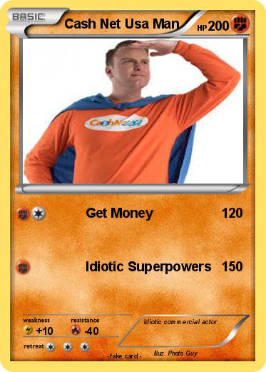 Pokemon Cash Net Usa Man