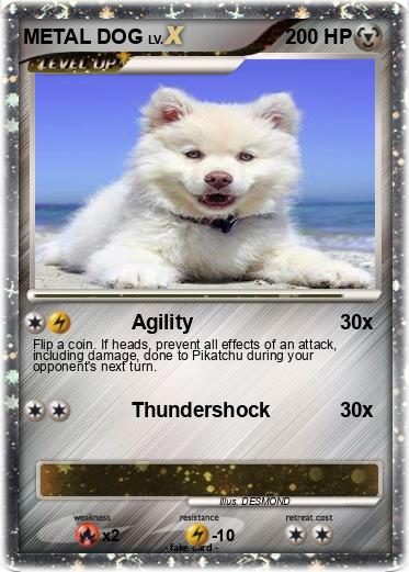 Pokemon METAL DOG