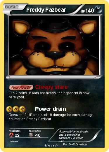 Pokemon Freddy Fazbear