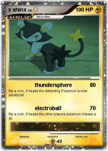 Pokemon x shinx