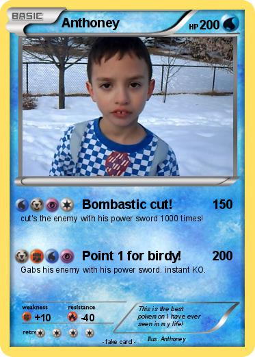 Pokemon Anthoney