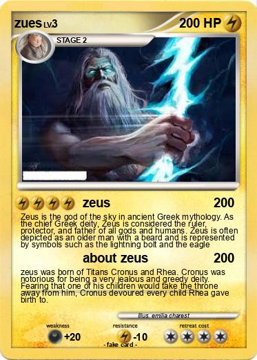 Pokemon zues