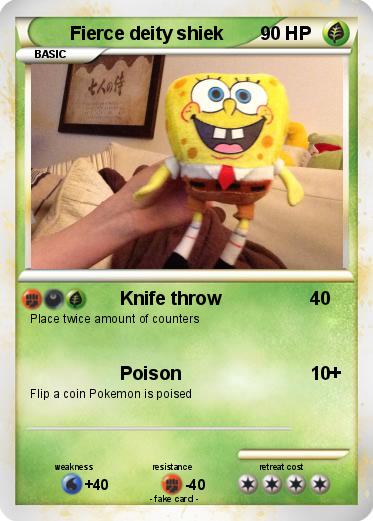 Pokemon Fierce deity shiek