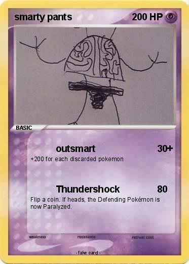 Pokemon smarty pants