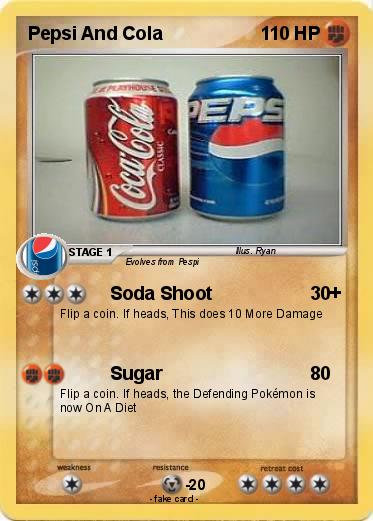 Pokemon Pepsi And Cola