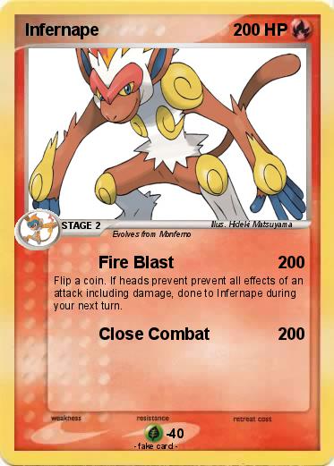 Pokemon Infernape