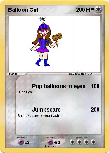 Pokemon Balloon Girl