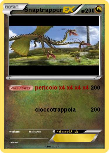 Pokemon Snaptrapper