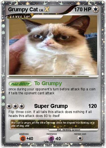 Pokemon Grumpy Cat