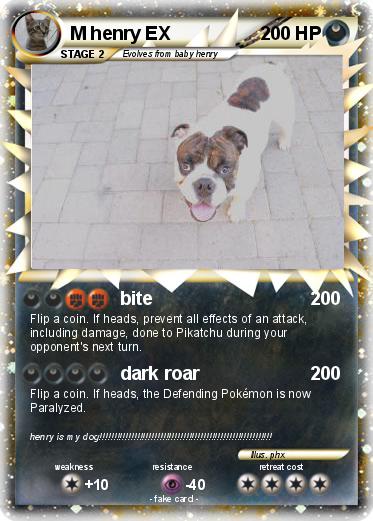 Pokemon M henry EX