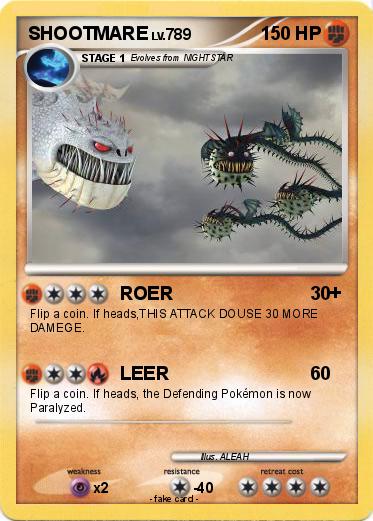 Pokemon SHOOTMARE