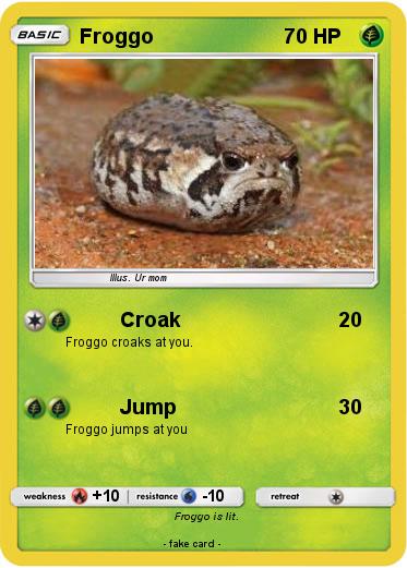 Pokemon Froggo
