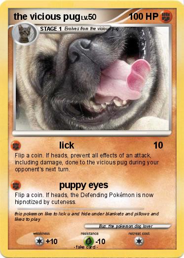 Pokemon the vicious pug