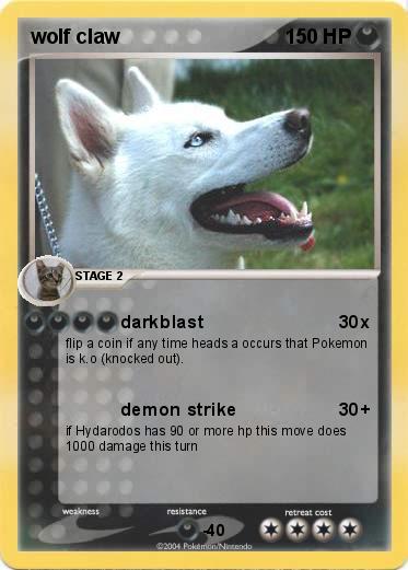 Pokemon wolf claw