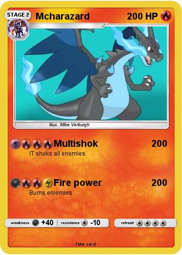Pokemon Mcharazard