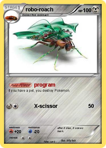 Pokemon robo-roach