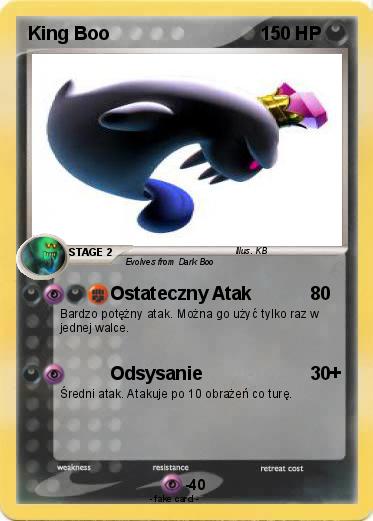 Pokemon King Boo