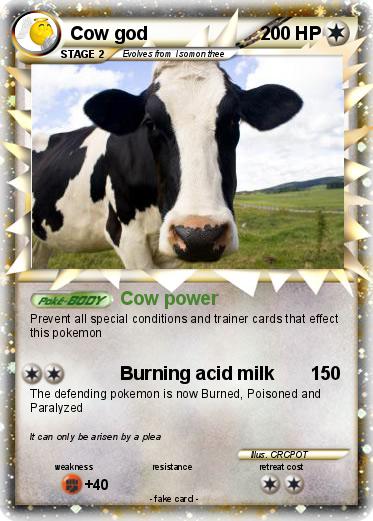 Pokemon Cow god