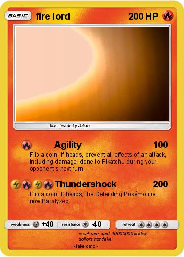 Pokemon fire lord