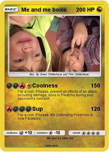 Pokemon Me and me boiiiii