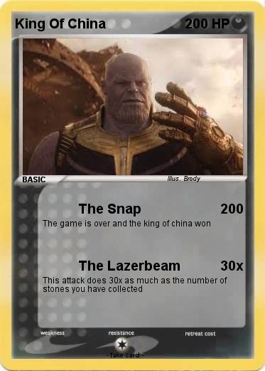 Pokemon King Of China