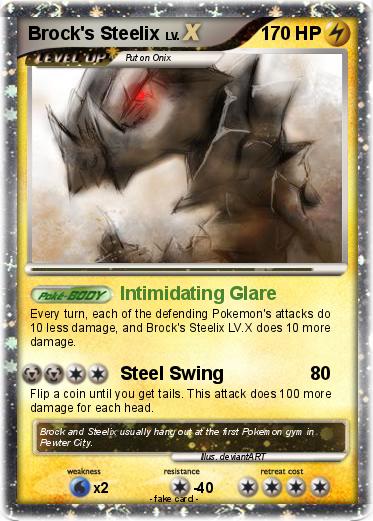 Pokemon Brock's Steelix