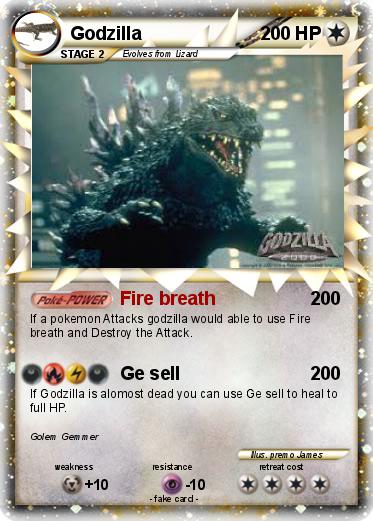 Pokemon Godzilla