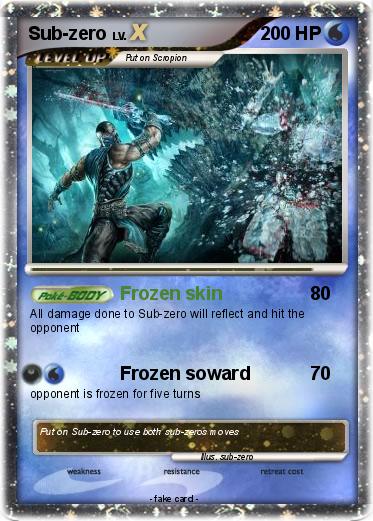 Pokemon Sub-zero