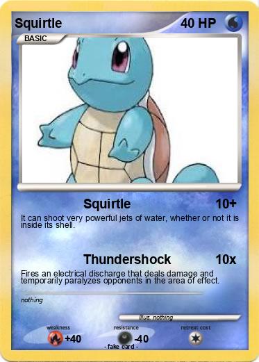 Pokemon Squirtle