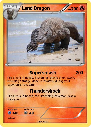 Pokemon Land Dragon