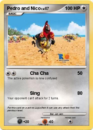 Pokemon Pedro and Nico