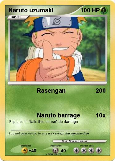 Pokemon Naruto uzumaki