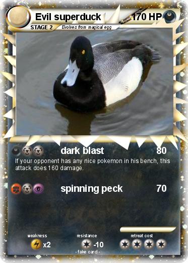 Pokemon Evil superduck