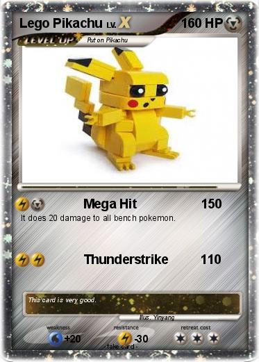 Pokemon Lego Pikachu