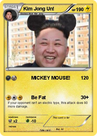Pokemon Kim Jong Un!