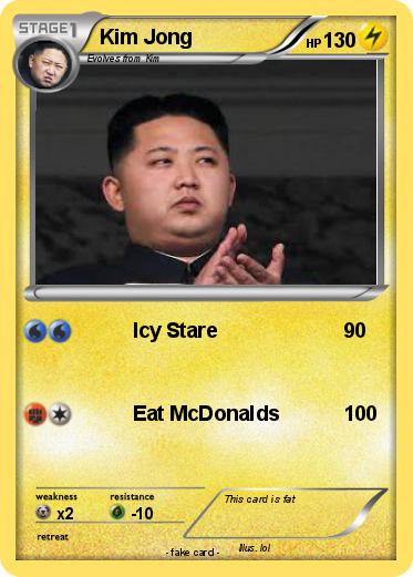 Pokemon Kim Jong