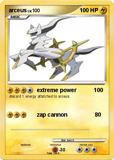 Pokemon arceus